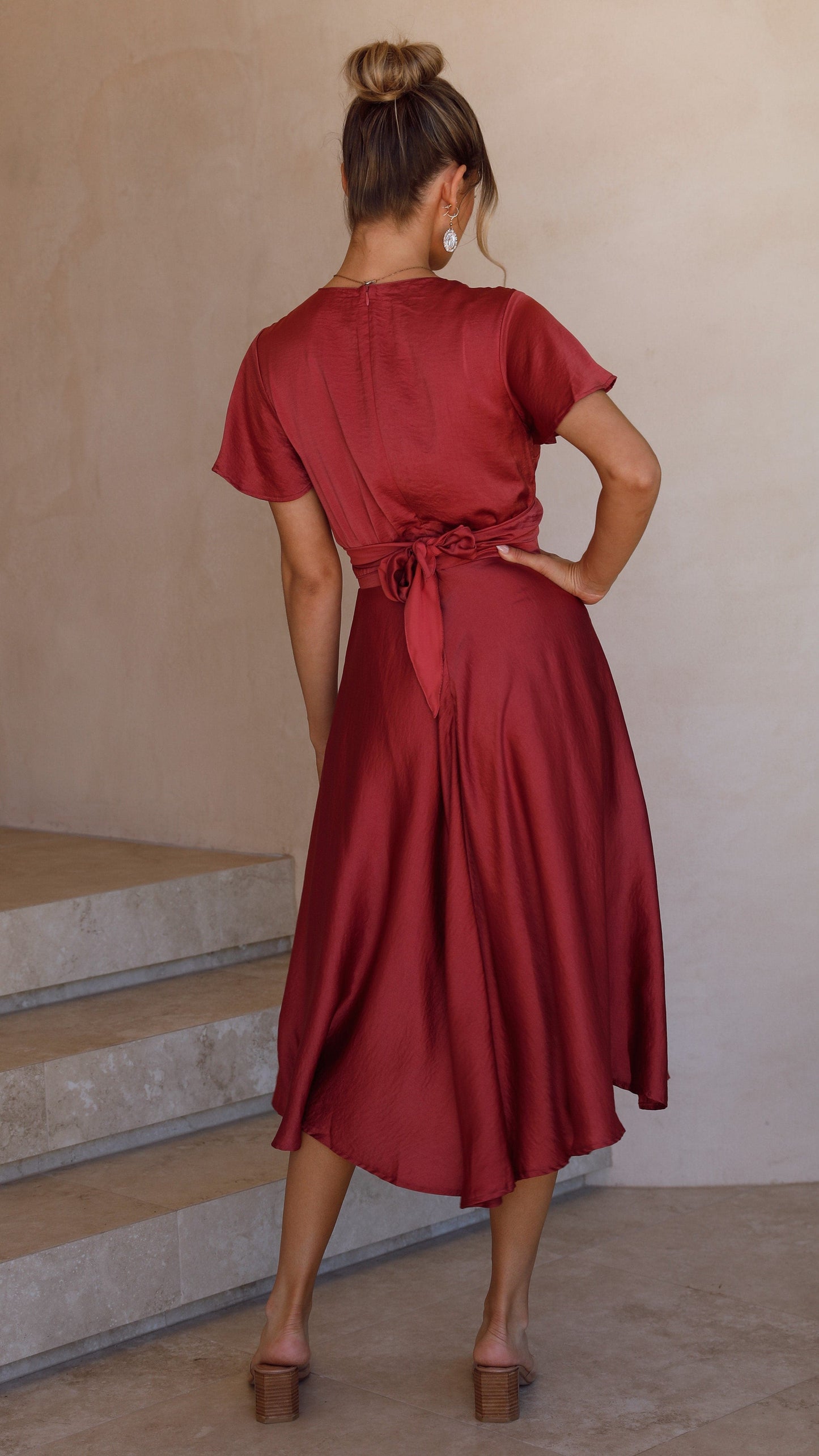 Sunny Daze Dress - Berry