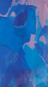 Casey Maxi Dress - Blue / Pink Print