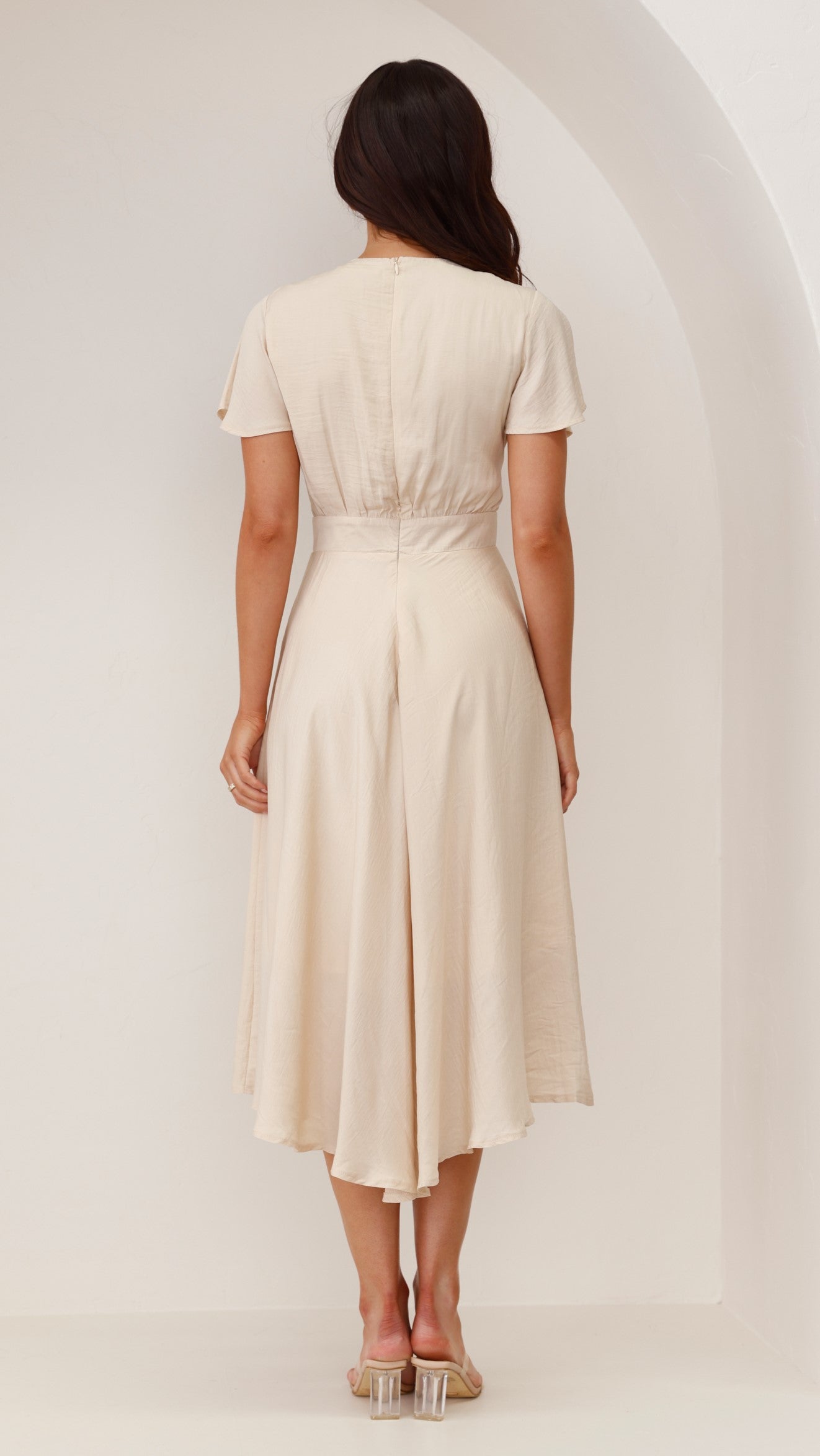 Sunny Daze Dress - Champagne