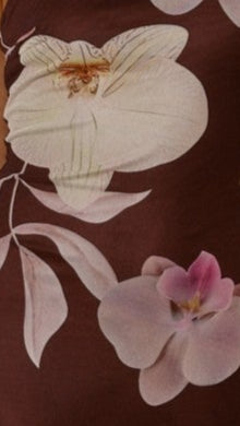 Elle Maxi Dress - Brown Floral