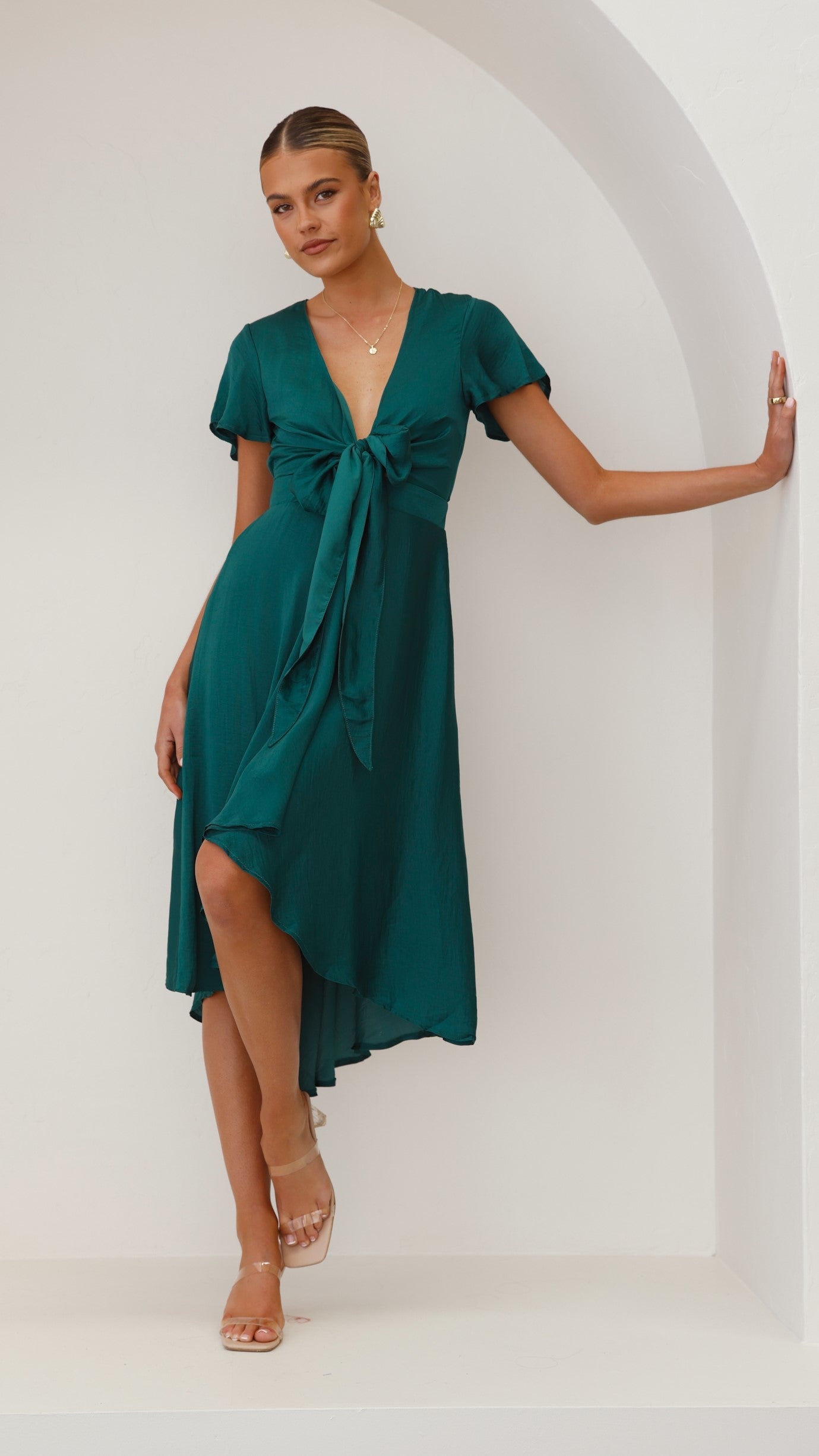 Sunny Daze Dress - Emerald