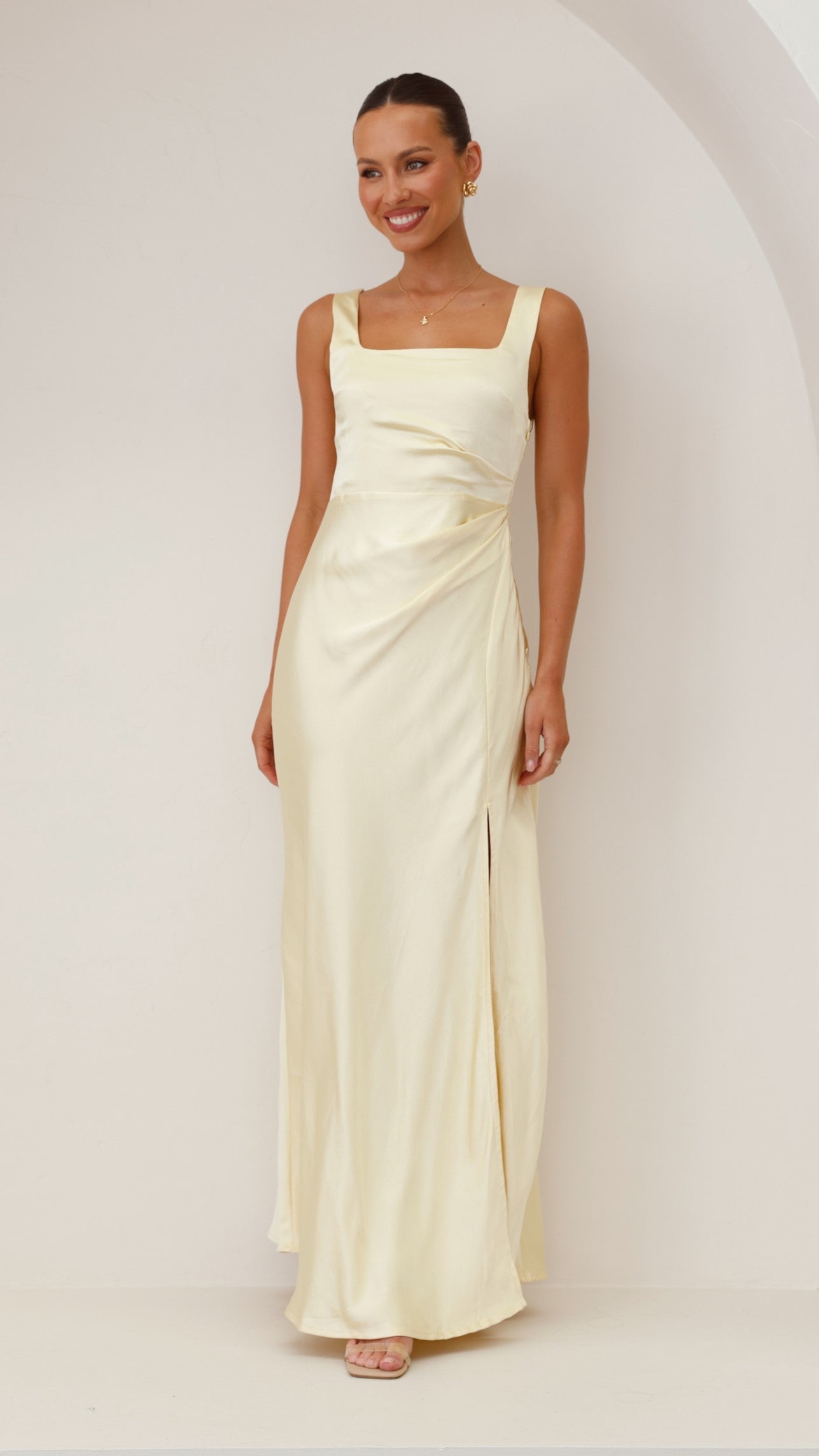 Alaria Maxi Dress - Yellow