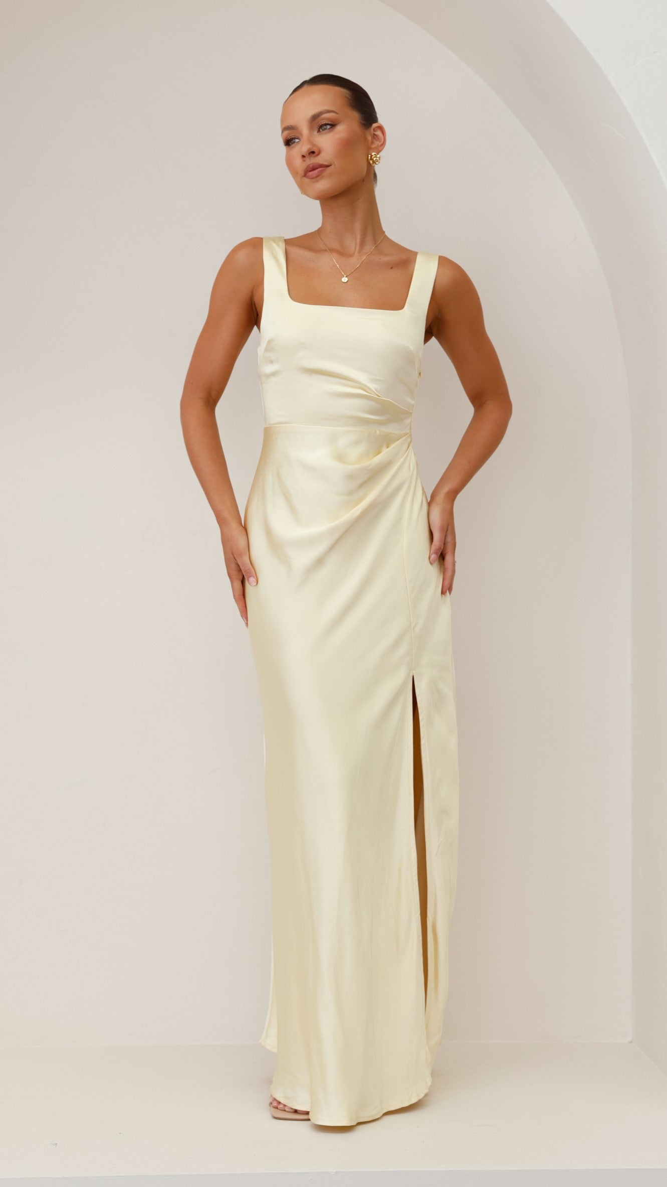 Alaria Maxi Dress - Yellow