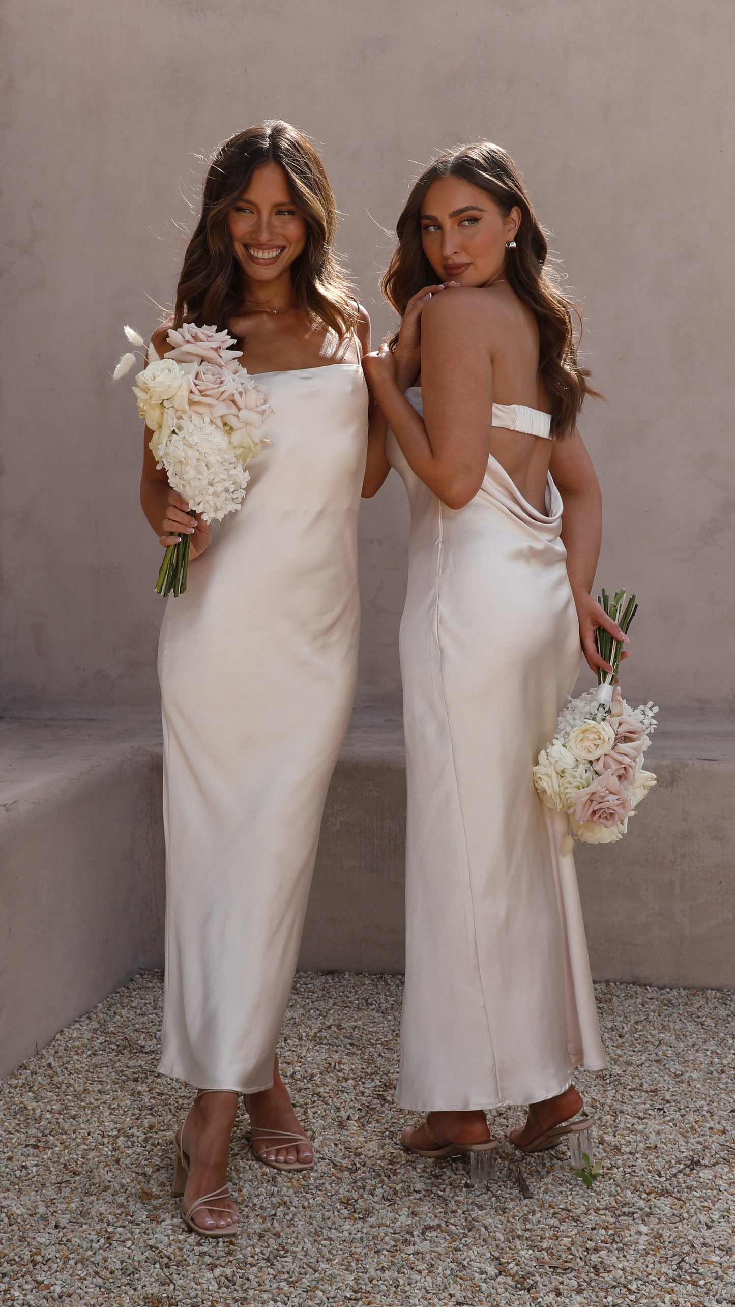 Gisele Maxi Dress - Champagne