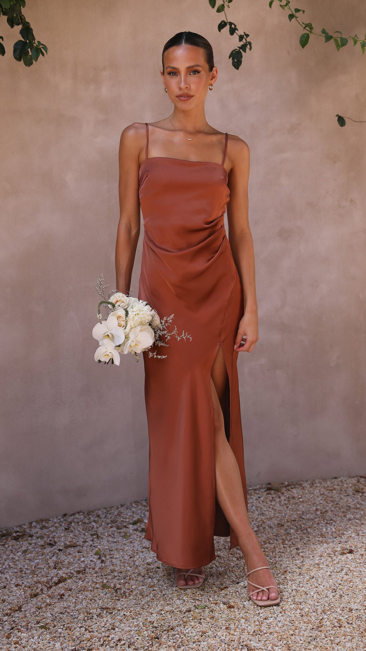 Ilana Maxi Dress - Copper