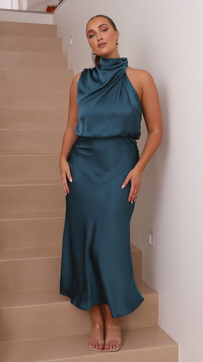 Esther Maxi Dress - Teal