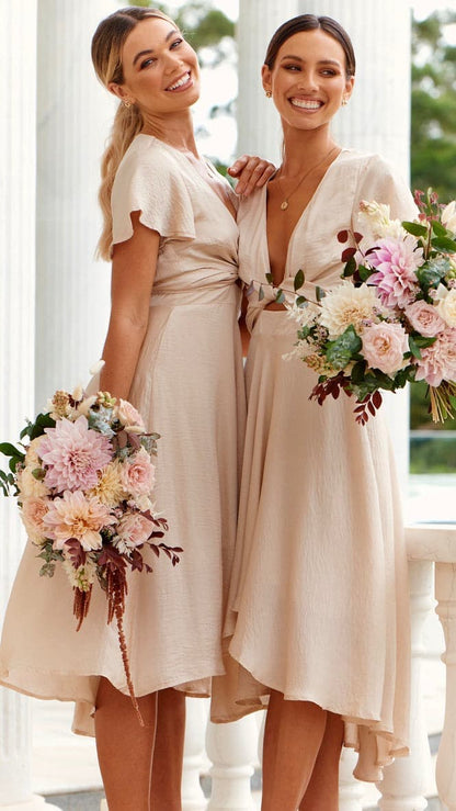 Sunny Daze Dress - Champagne