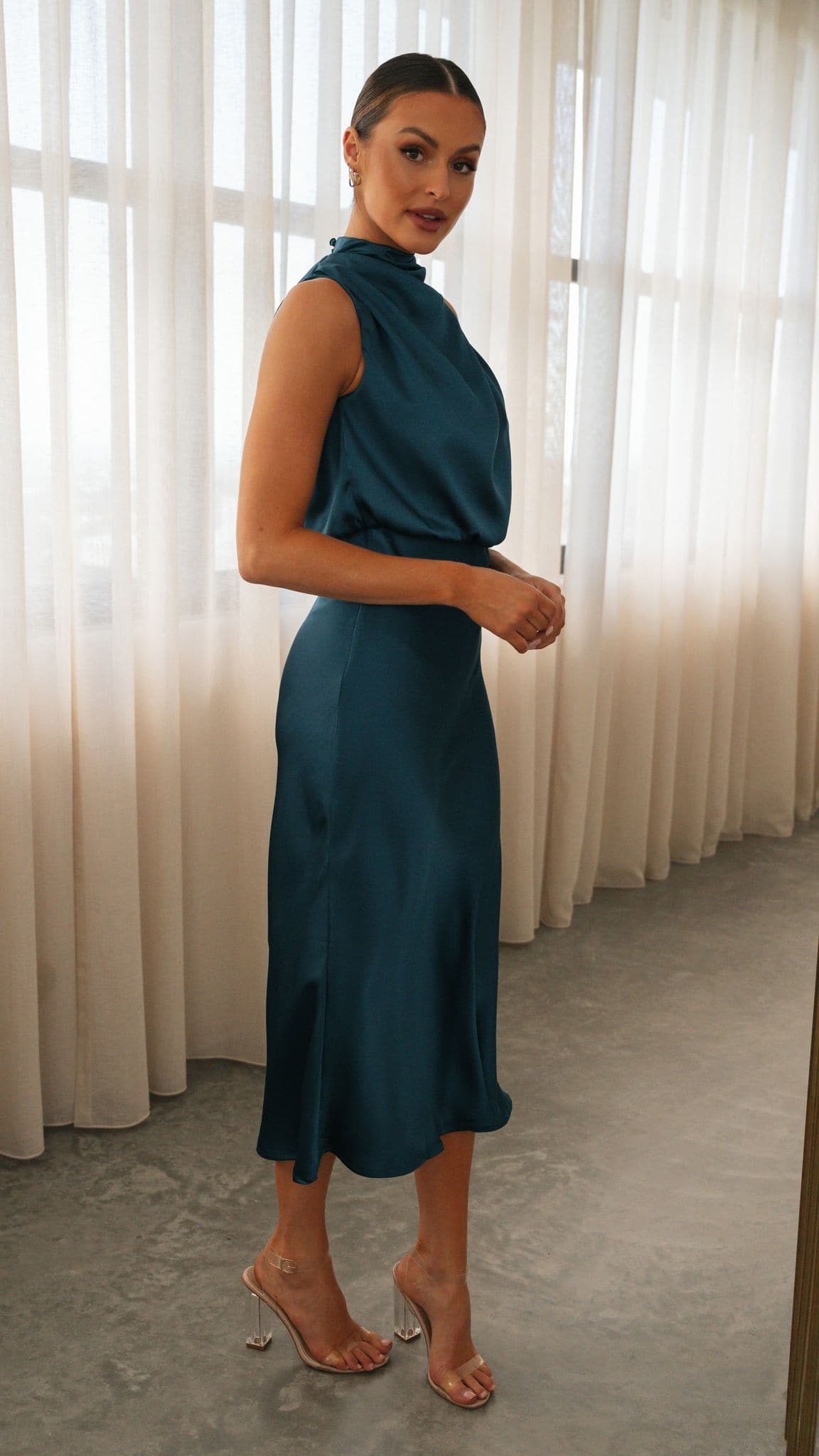 Esther Maxi Dress - Teal