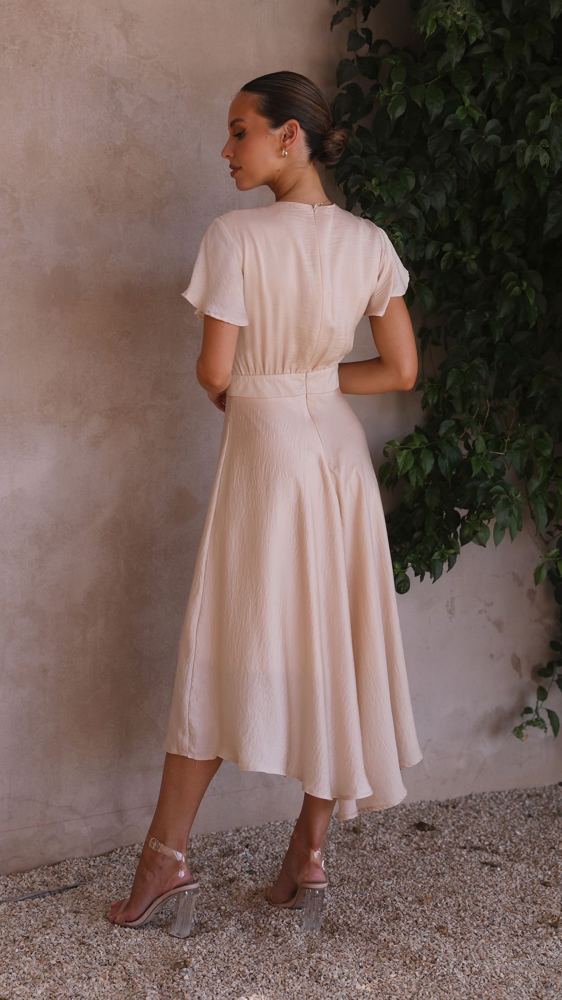 Sunny Daze Dress - Champagne