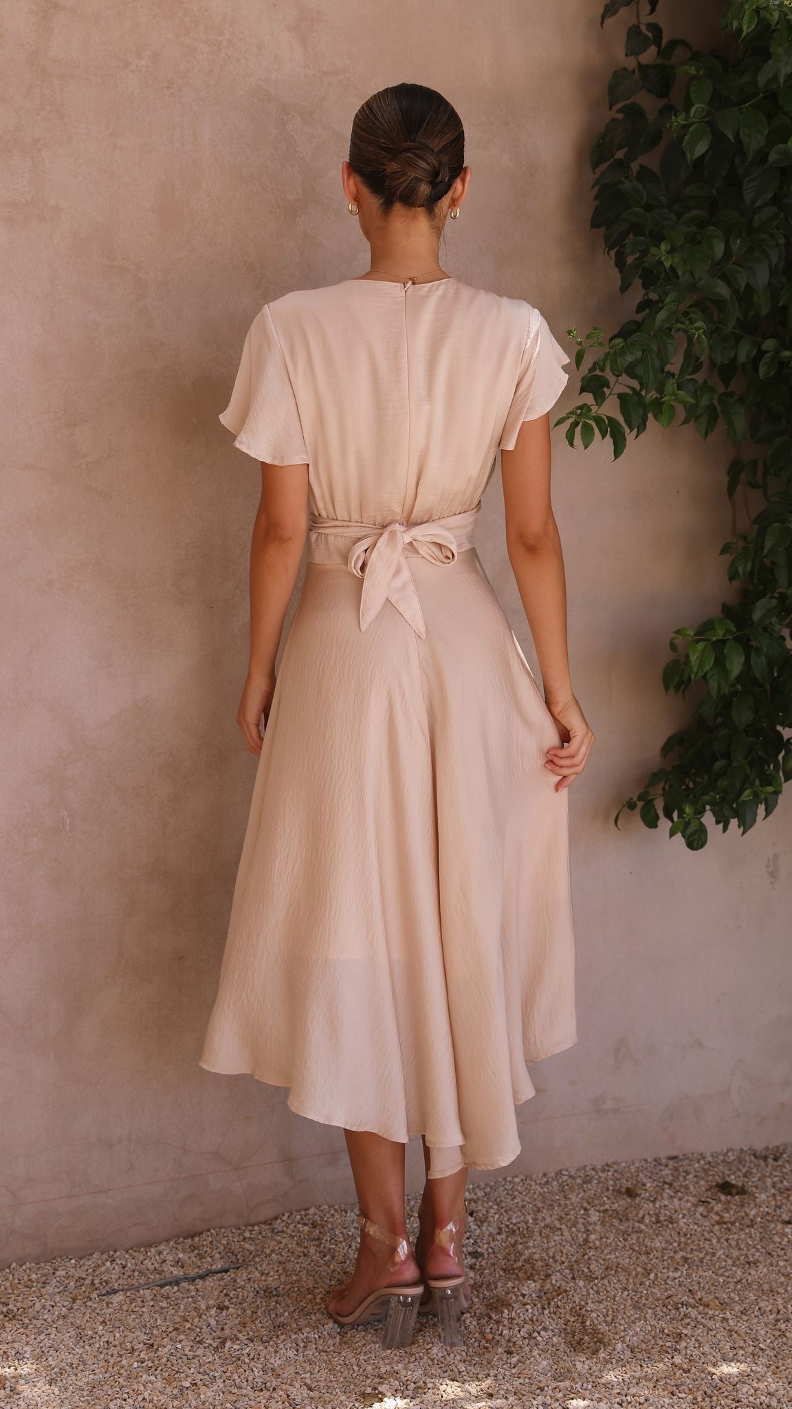 Sunny Daze Dress - Champagne