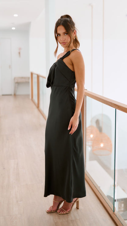 Greta Maxi Dress - Black