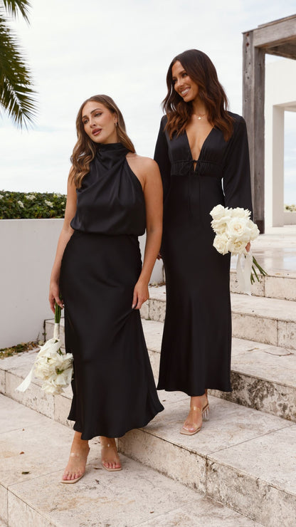 Esther Maxi Dress - Black