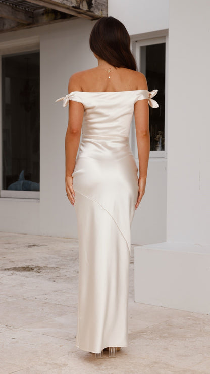 Frida Maxi Dress - Champagne