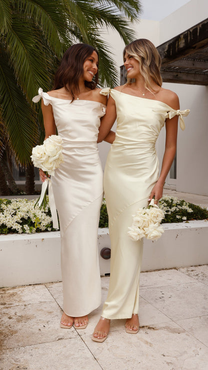 Frida Maxi Dress - Yellow