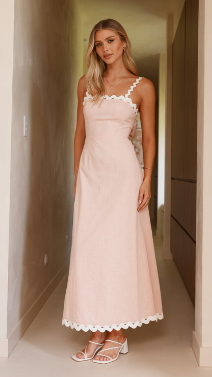 Fiora Maxi Dress - Pink