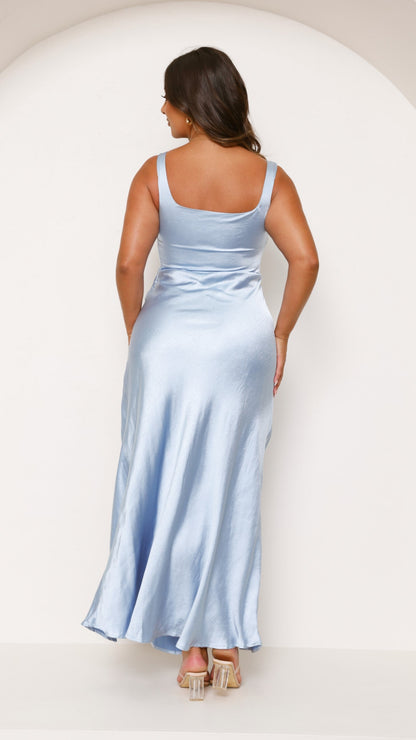 Alaria Maxi Dress - Blue