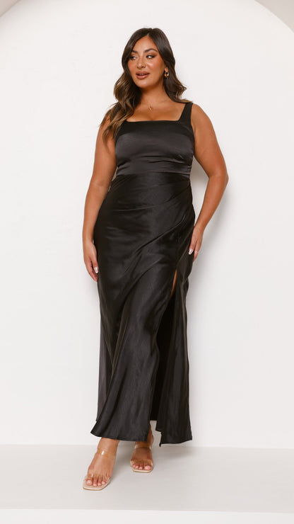 Alaria Maxi Dress - Black