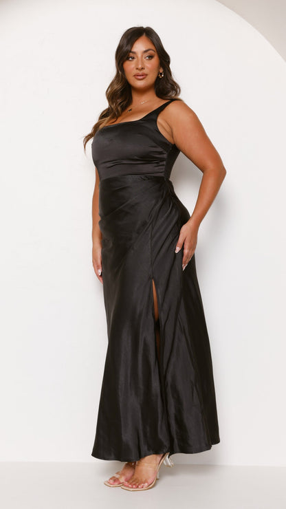 Alaria Maxi Dress - Black