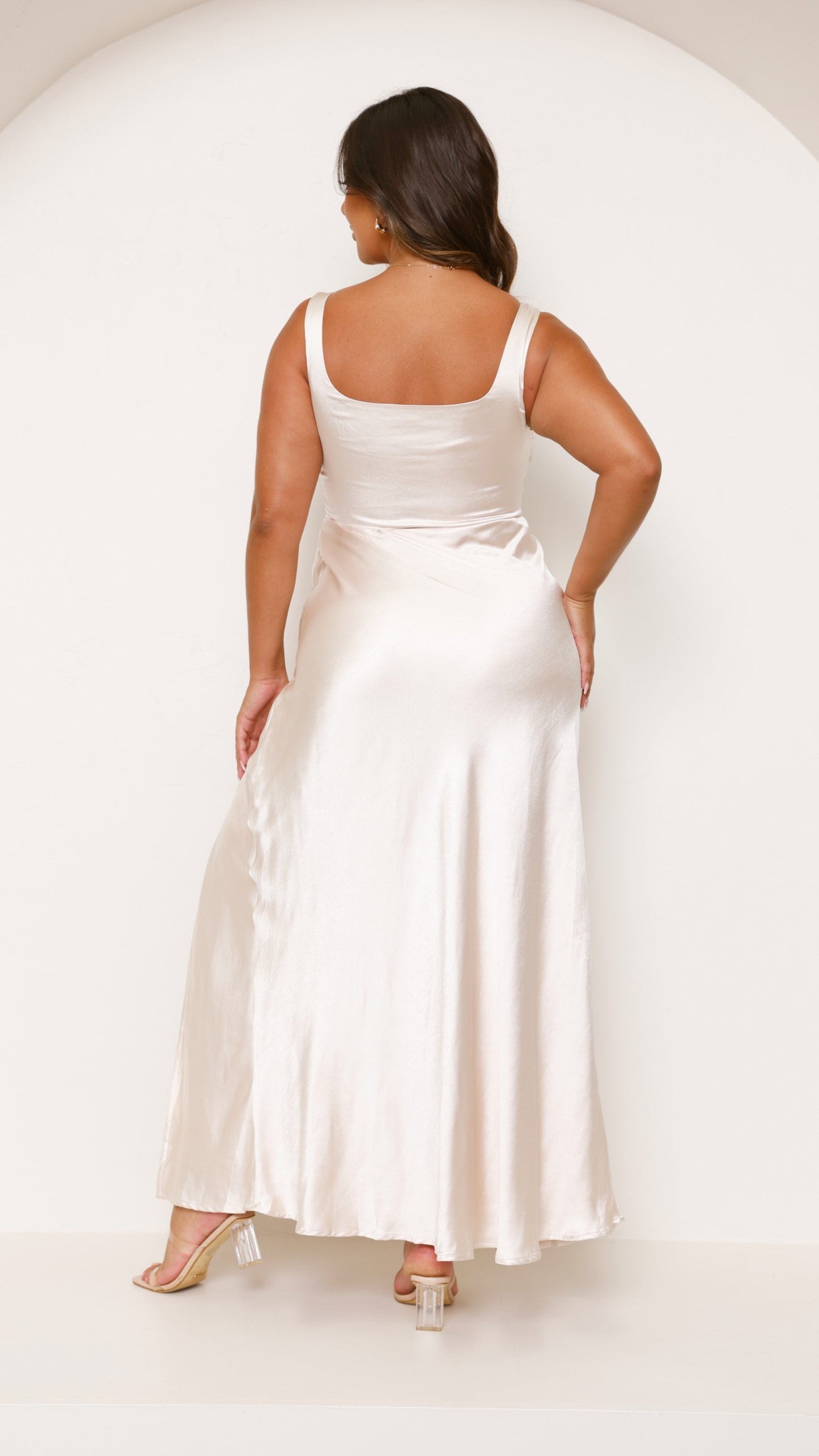 Alaria Maxi Dress - Champagne