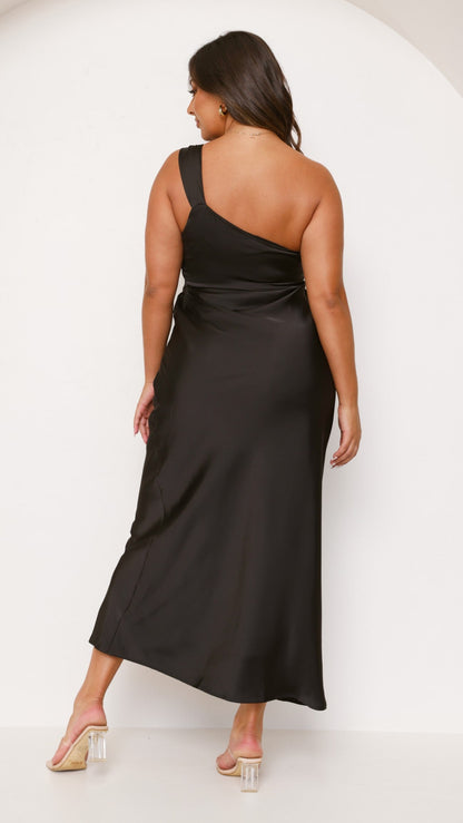 Greta Maxi Dress - Black