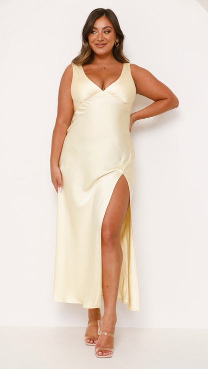 Taylor Maxi Dress - Yellow