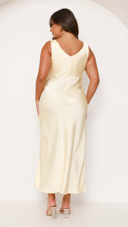 Taylor Maxi Dress - Yellow
