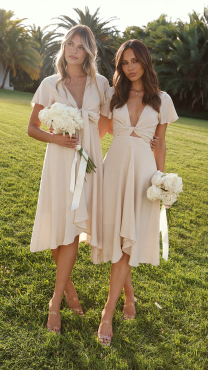 Sunny Daze Dress - Champagne