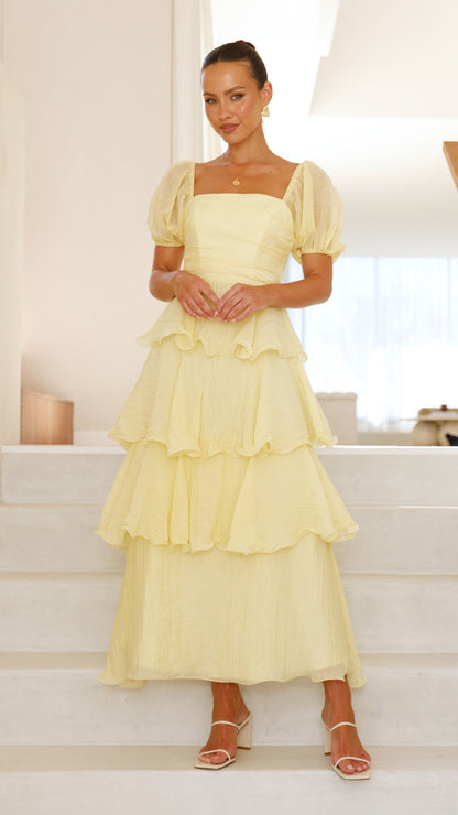 Lanelle Maxi Dress - Yellow