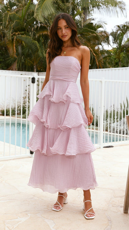 Lanica Maxi Dress - Lilac