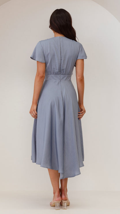 Sunny Daze Dress - Steel Blue