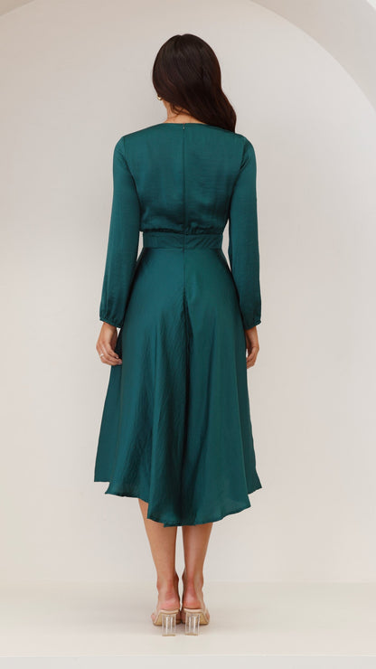Starry Nights Dress - Emerald