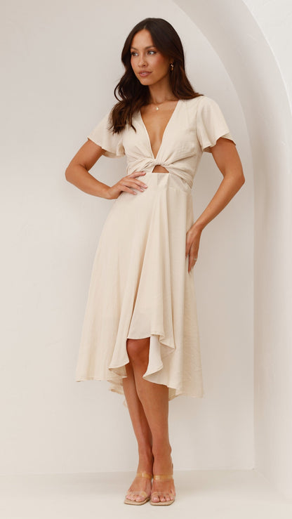 Sunny Daze Dress - Champagne