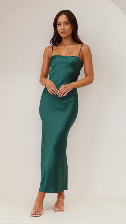 Keira Maxi Dress - Emerald