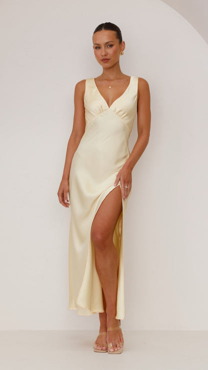 Taylor Maxi Dress - Yellow