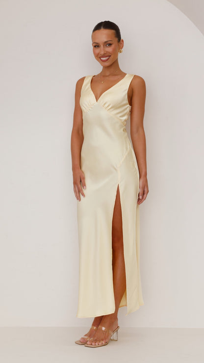 Taylor Maxi Dress - Yellow