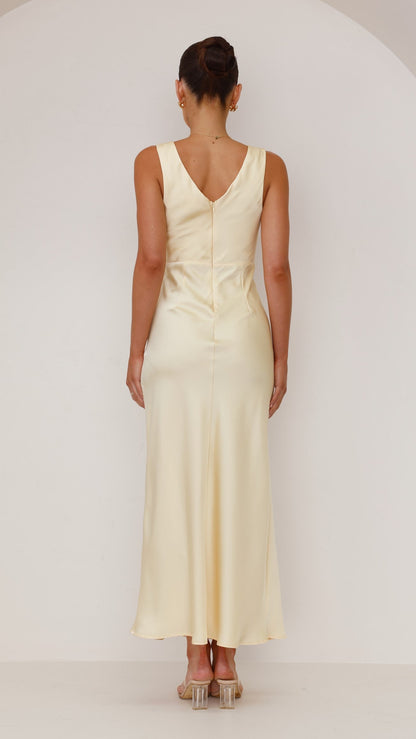 Taylor Maxi Dress - Yellow