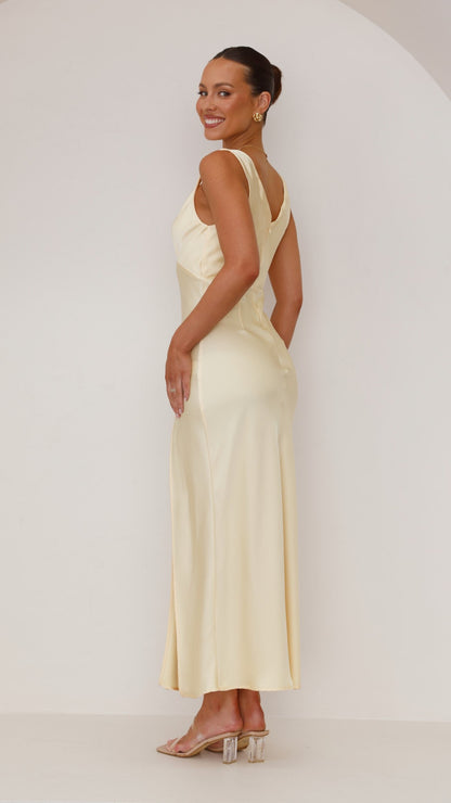 Taylor Maxi Dress - Yellow