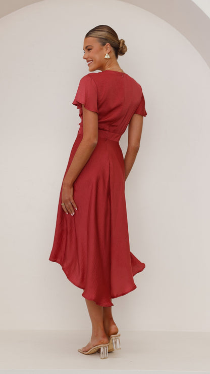 Sunny Daze Dress - Berry