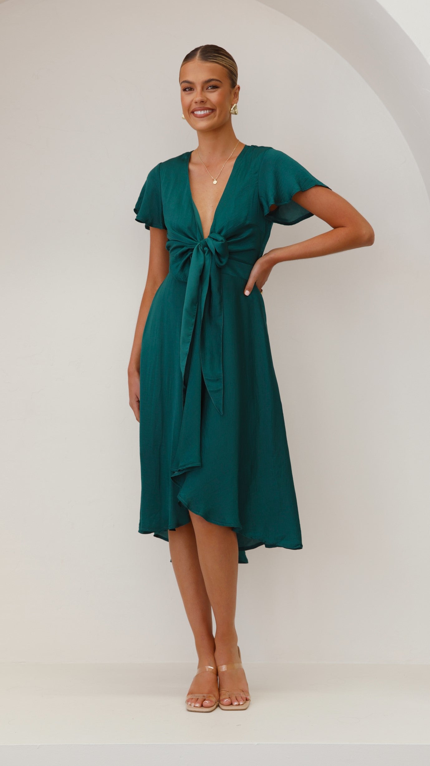 Sunny Daze Dress - Emerald
