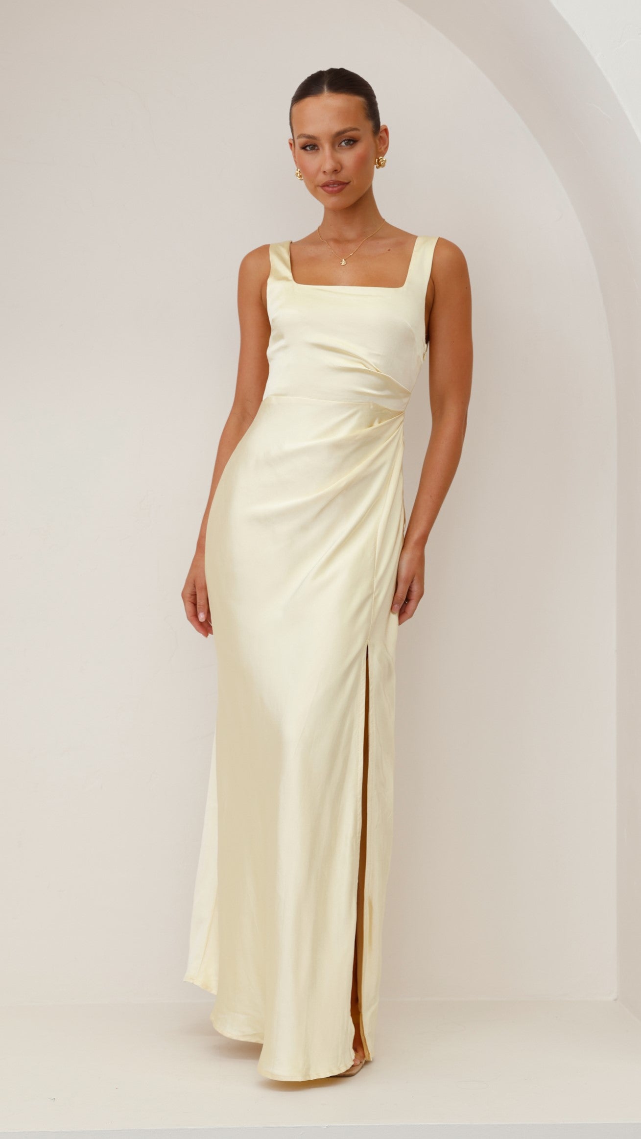 Alaria Maxi Dress - Yellow