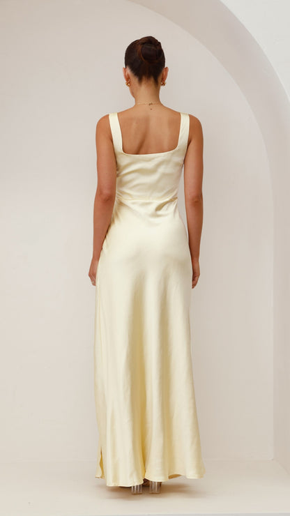 Alaria Maxi Dress - Yellow