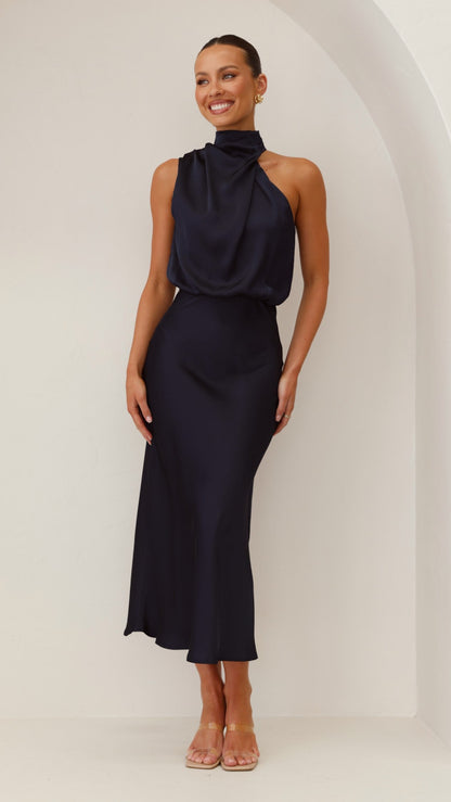 Esther Maxi Dress - Navy