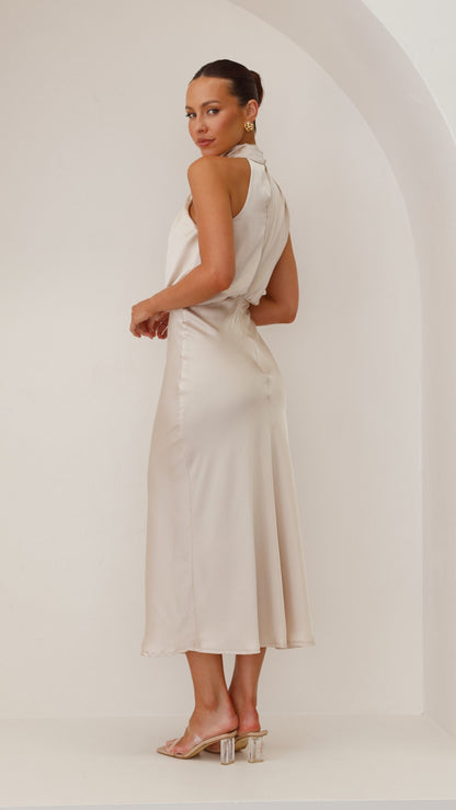 Esther Maxi Dress - Champagne