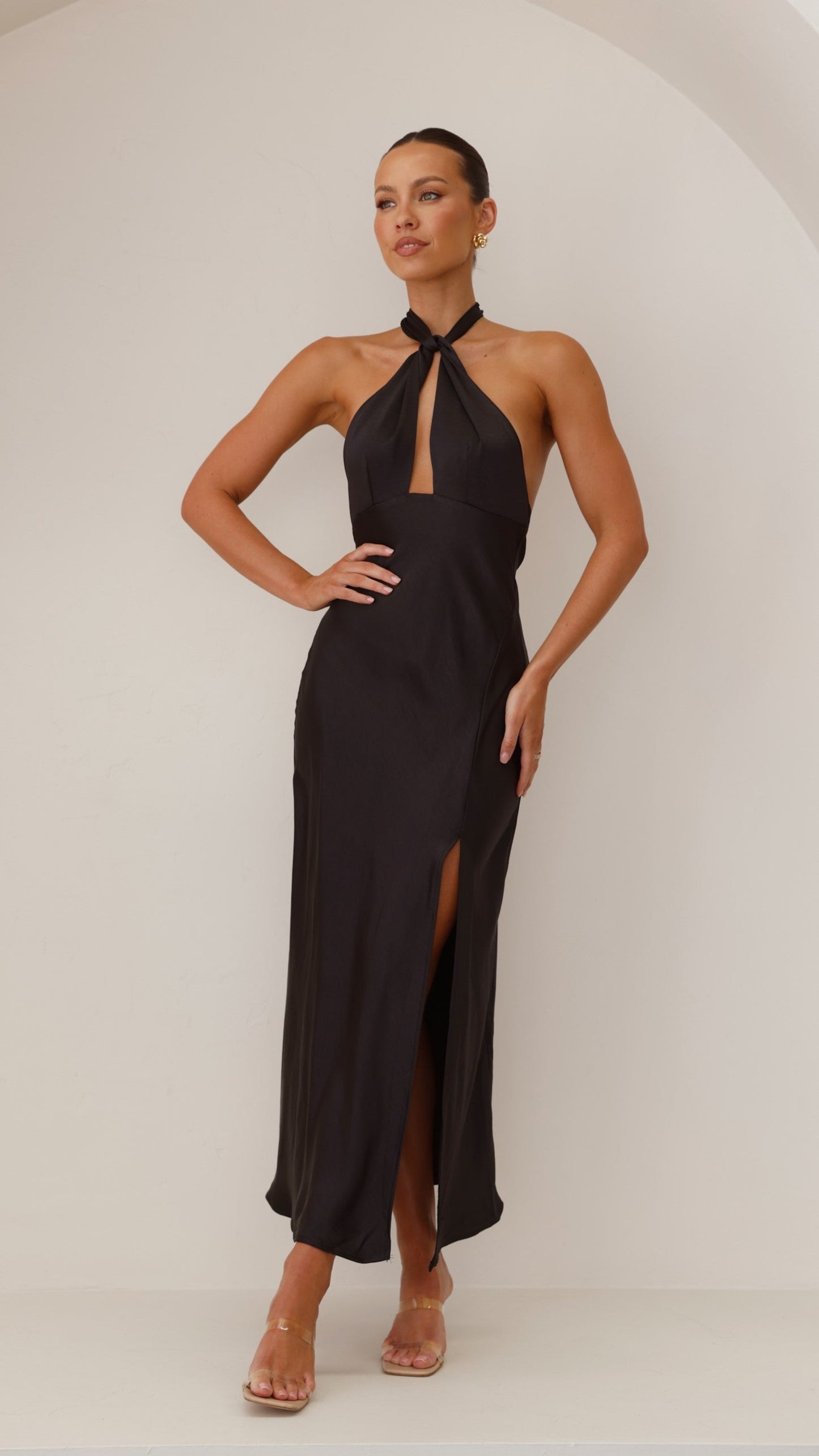 Amalia Maxi Dress - Black