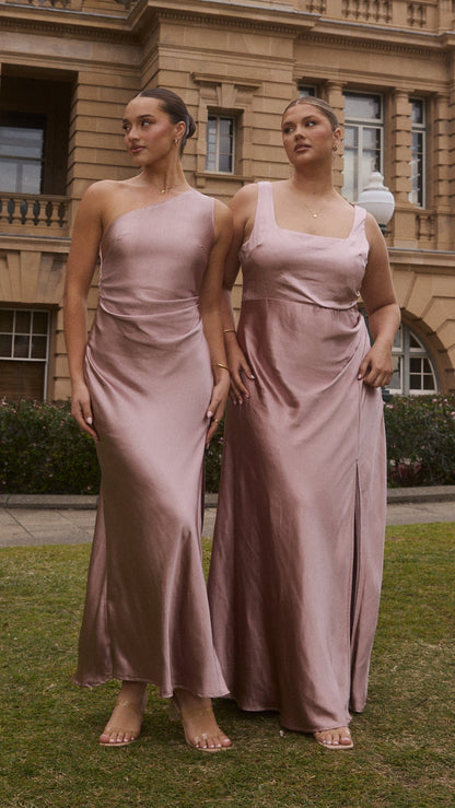 Alaria Maxi Dress - Dusty Pink