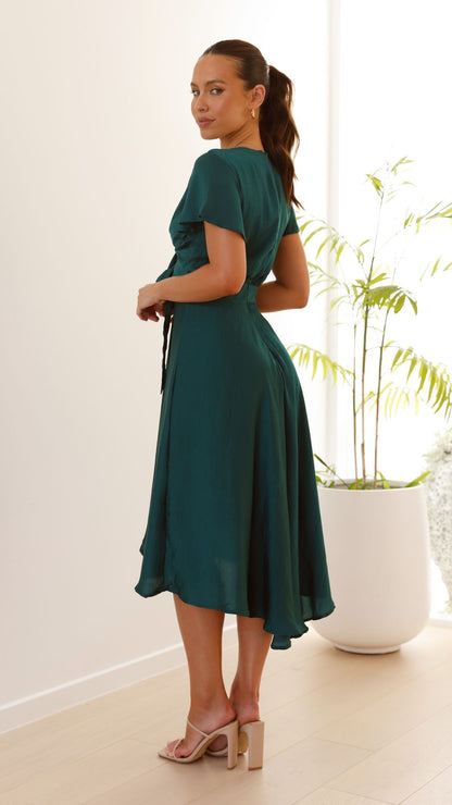Sunny Daze Dress - Emerald