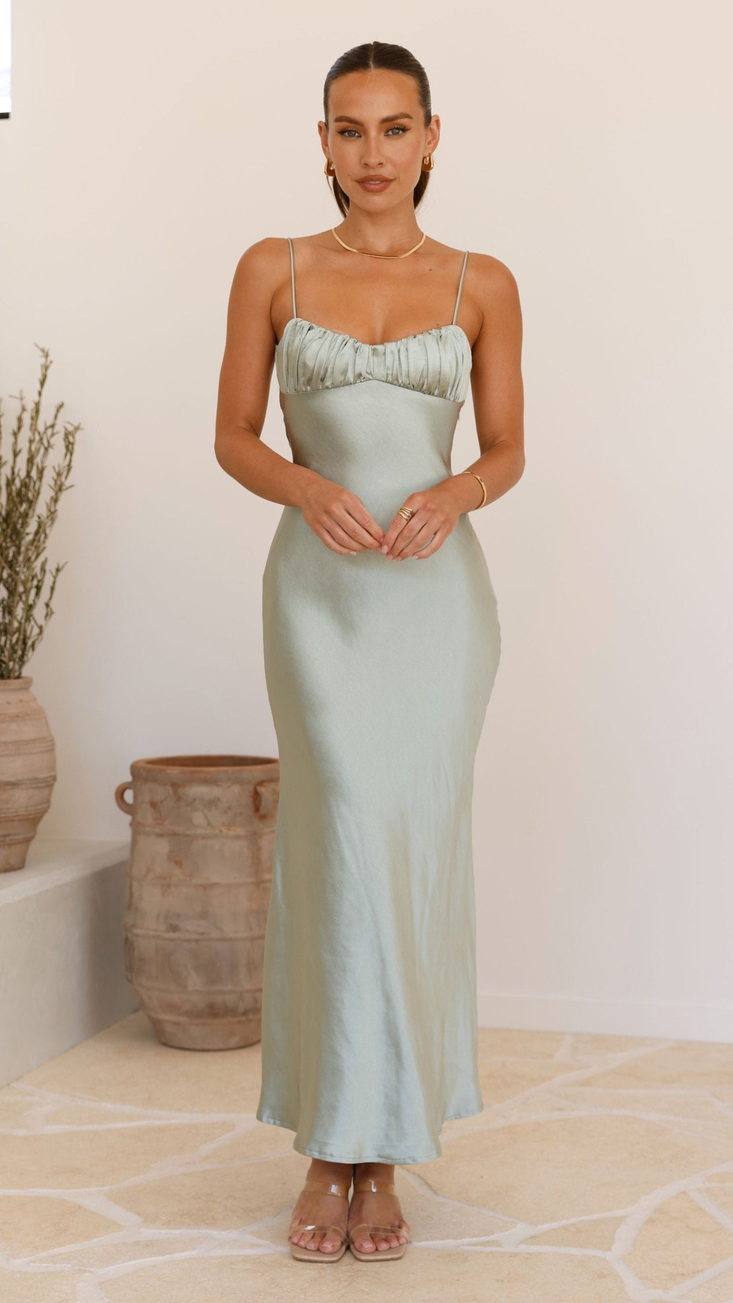 Rue Maxi Dress - Sage