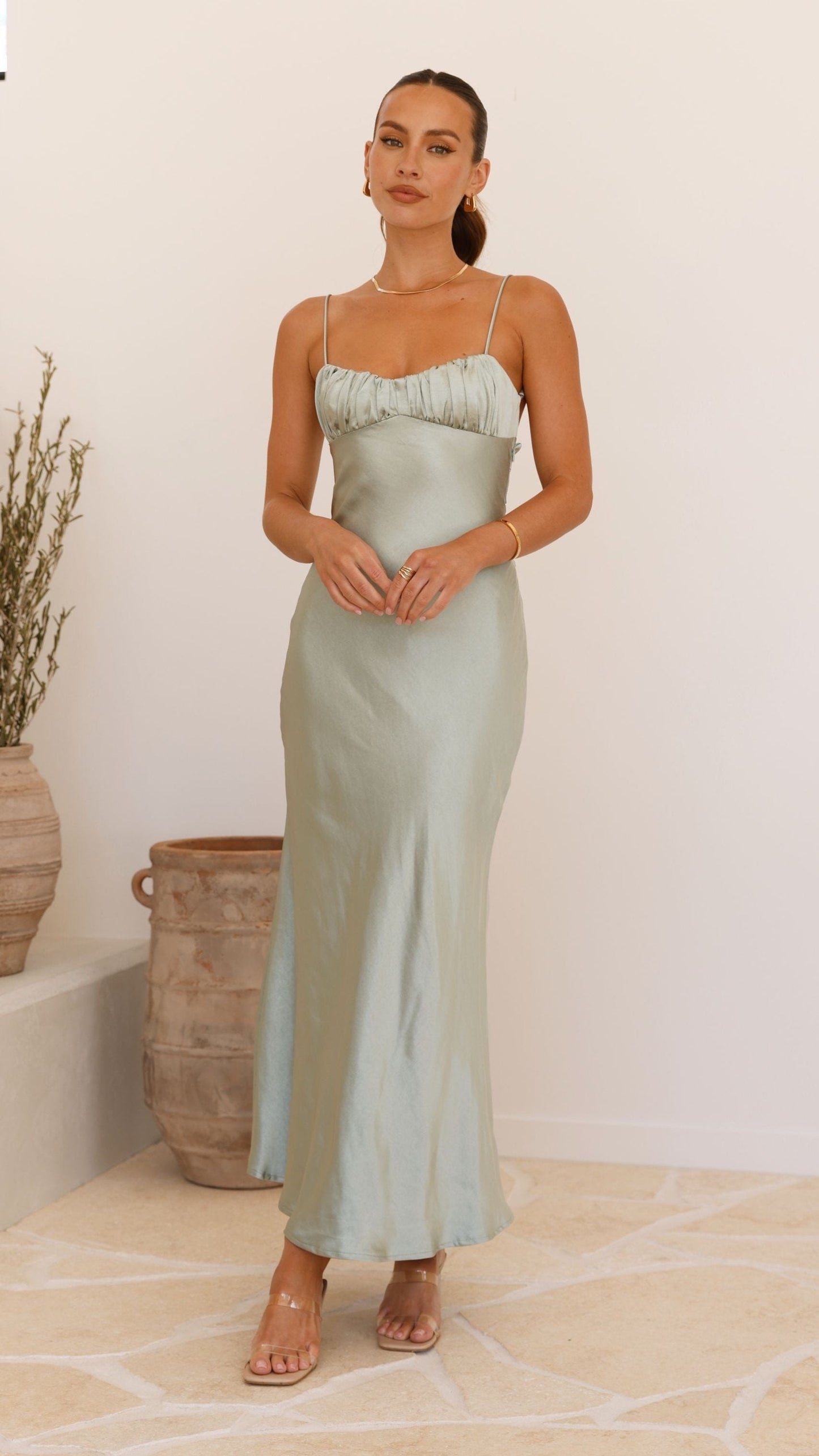 Rue Maxi Dress - Sage