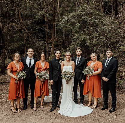 Sunny Daze Dress - Rust