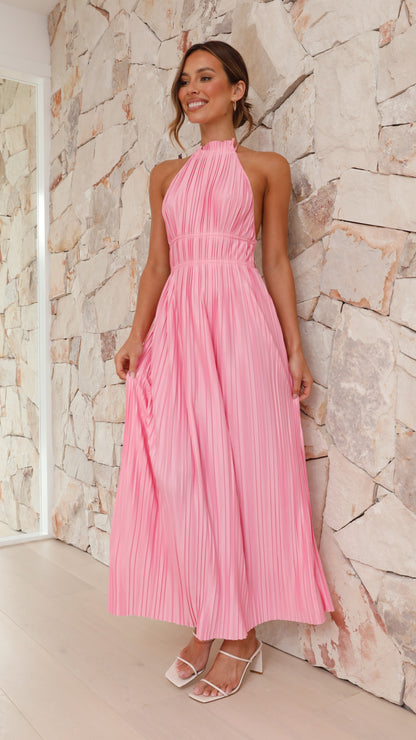 Frances Maxi Dress - Pink